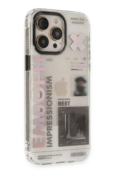Keep Off iPhone 14 Pro Max Kılıf Cat Desenli Kapak - Cat - 7 resmi