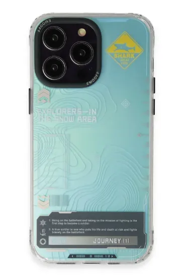Keep Off iPhone 14 Pro Max Kılıf Cat Desenli Kapak - Cat - 14 resmi