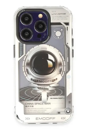 Keep Off iPhone 14 Pro Kılıf Clone Space Magsafe Kapak - Clone - 4 resmi