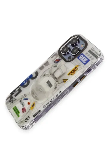 Keep Off iPhone 14 Pro Kılıf Clone Space Magsafe Kapak - Clone - 10 resmi