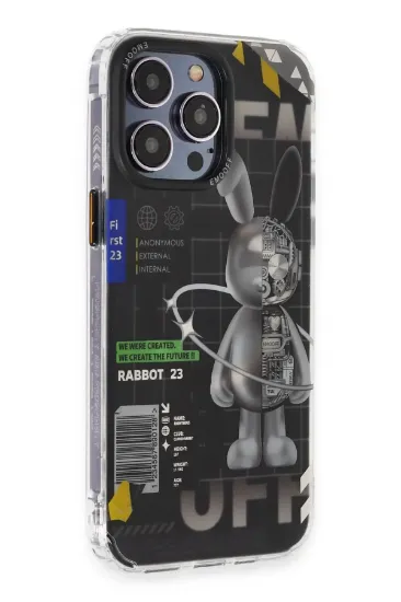 Keep Off iPhone 14 Pro Max Kılıf Clone Space Magsafe Kapak - Clone - 11 resmi