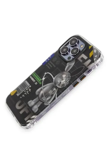 Keep Off iPhone 14 Pro Max Kılıf Clone Space Magsafe Kapak - Clone - 11 resmi