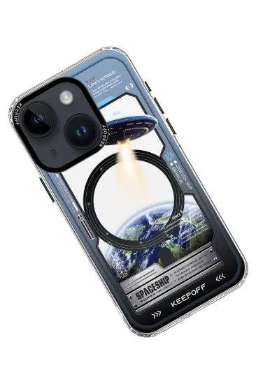 Keep Off iPhone 15 Aerospace Magsafe Kapak - Aircraft resmi