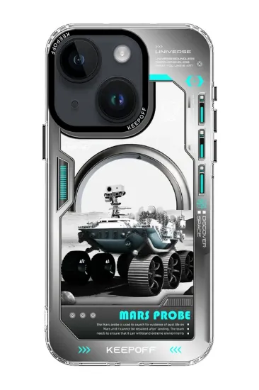 Keep Off iPhone 15 Aerospace Magsafe Kapak - Explore resmi