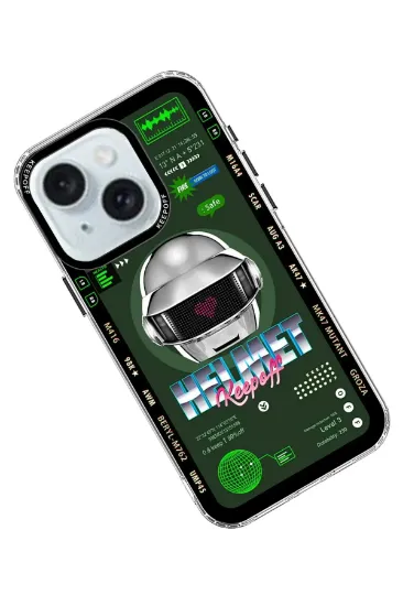 Keep Off iPhone 15 Parallel Space Time Magsafe Kapak - Metal Confession resmi