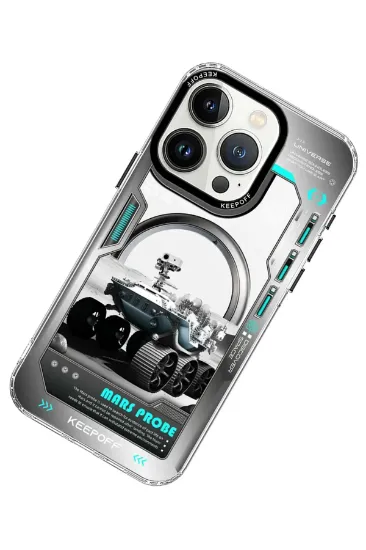 Keep Off iPhone 15 Pro Max Aerospace Magsafe Kapak - Explore resmi
