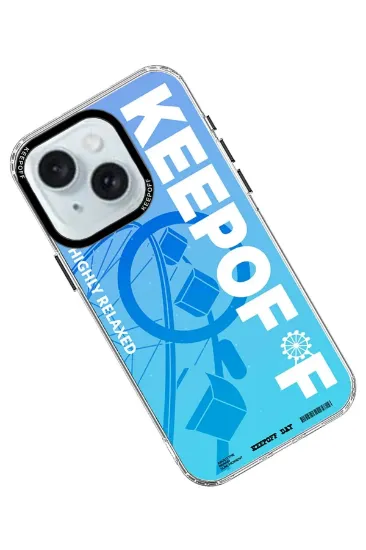 Keep Off iPhone 15 Summer Travel Magsafe Kapak - High Relaxation resmi