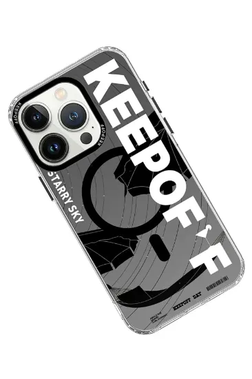 Keep Off iPhone 15 Pro Max Summer Travel Magsafe Kapak - Starry Night resmi