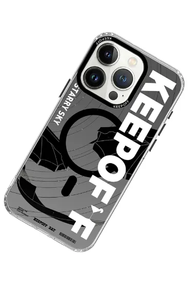 Keep Off iPhone 15 Pro Max Summer Travel Magsafe Kapak - Starry Night resmi