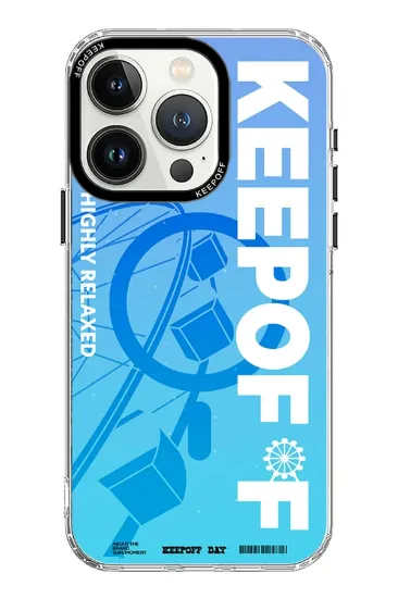 Keep Off iPhone 15 Pro Max Summer Travel Magsafe Kapak - High Relaxation resmi