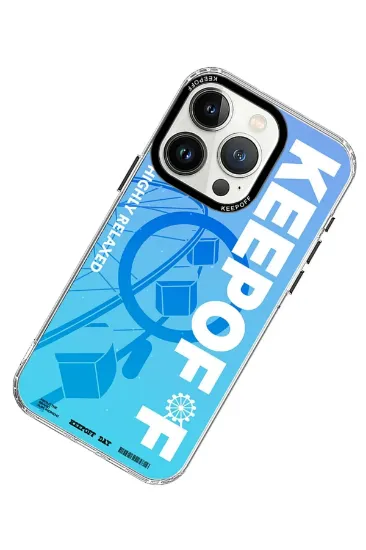 Keep Off iPhone 15 Pro Max Summer Travel Magsafe Kapak - High Relaxation resmi