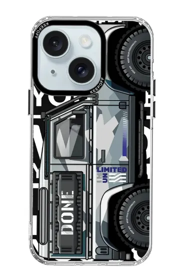 Keep Off iPhone 15 Cross Country Travel Magsafe Kapak - Highway resmi