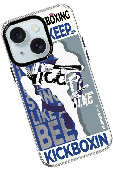 Keep Off iPhone 15 Arena Fighting Magsafe Kapak - Tenacity resmi