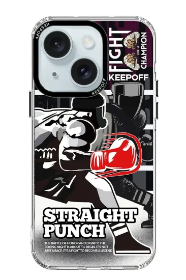 Keep Off iPhone 15 Arena Fighting Magsafe Kapak - Duel resmi