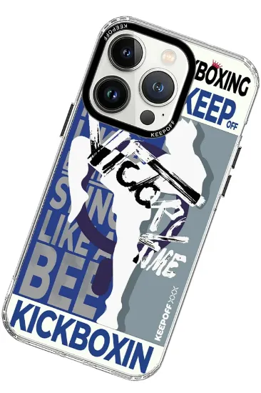 Keep Off iPhone 15 Pro Arena Fighting Magsafe Kapak - Tenacity resmi