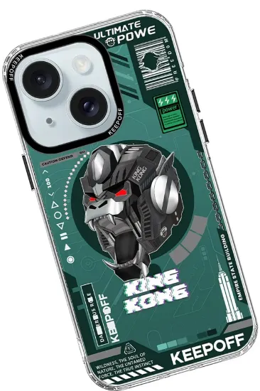 Keep Off iPhone 15 DNA Magsafe Kapak - King Kong resmi