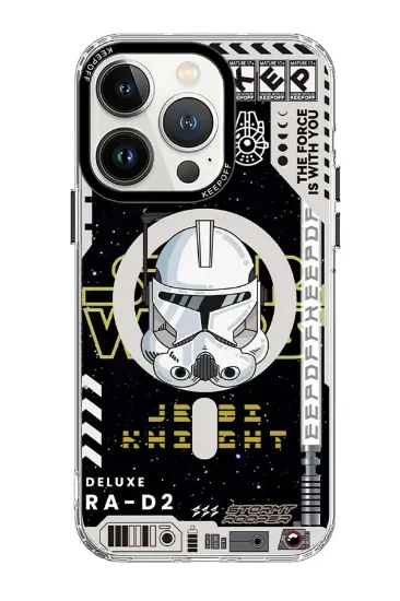 Keep Off iPhone 15 Pro Max DNA Magsafe Kapak - Jedi Knight resmi
