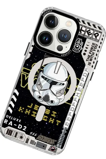 Keep Off iPhone 15 Pro Max DNA Magsafe Kapak - Jedi Knight resmi