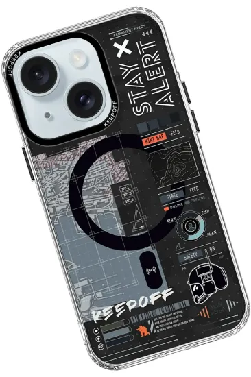 Keep Off iPhone 15 Battlefield Magsafe Kapak - Strategy resmi