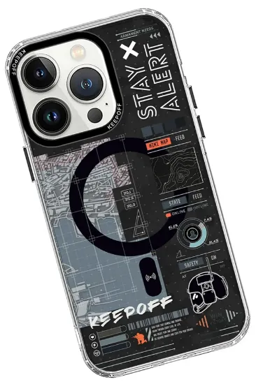 Keep Off iPhone 15 Pro Max Battlefield Magsafe Kapak - Strategy resmi