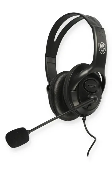 Karler Bass GM705 Kafa Üstü Oyuncu Kulaklık - Siyah resmi
