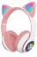 Karler Bass STN28 Kablosuz Kedi Kulaklık - Pembe resmi