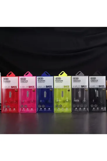 Karler Bass KR-204 Kablolu Kulaklık - Yeşil resmi