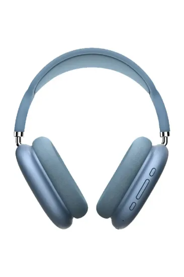 Karler Bass KRH2 Aktif Gürültü Engelleyici Özellikli BT 5.3 Kafaüstü Kablosuz Kulaklık - Mavi resmi