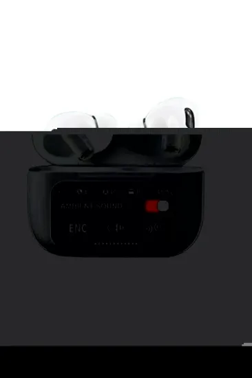 Karler Bass A9 Pro Aktif Gürültü Engelleyici Özellikli Dijital Ekranlı Airpods Bluetooth Kulaklık - Beyaz resmi