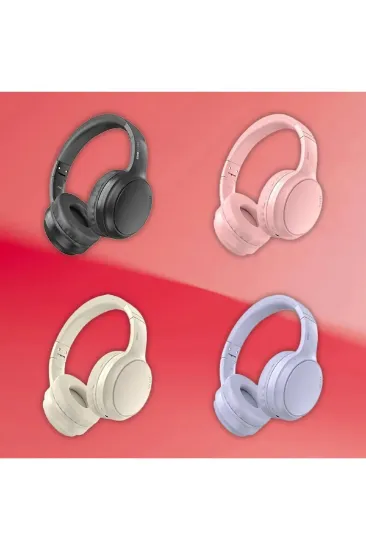 Karler Bass KRH4 Aktif Gürültü Engelleyici Özellikli Kafaüstü Kablosuz Bluetooth Kulaklık - Siyah resmi