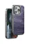 Venco iPhone 15 Pro Max Wave Kapak - Derin Mor resmi