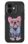 Venco iPhone 11 Cute Desenli Kapak - Siyah resmi