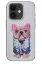 Venco iPhone 11 Cute Desenli Kapak - Kahverengi resmi