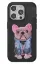 Venco iPhone 14 Pro Max Cute Desenli Kapak - Siyah resmi