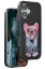 Venco iPhone 16 Cute Desenli Kapak - Siyah resmi