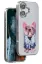 Venco iPhone 16 Cute Desenli Kapak - Kahverengi resmi