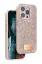 Onegif iPhone 15 Pro Max Bright Simli Kapak - Pembe resmi