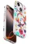 Onegif iPhone 15 Plus Flower Series Magsafe Kapak - Beyaz resmi