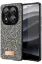Onegif Xiaomi Redmi Note 14 Pro 5G Bright Simli Kapak - Gümüş resmi