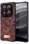 Onegif Xiaomi Redmi Note 14 Pro 5G Bright Simli Kapak - Derin Mor resmi