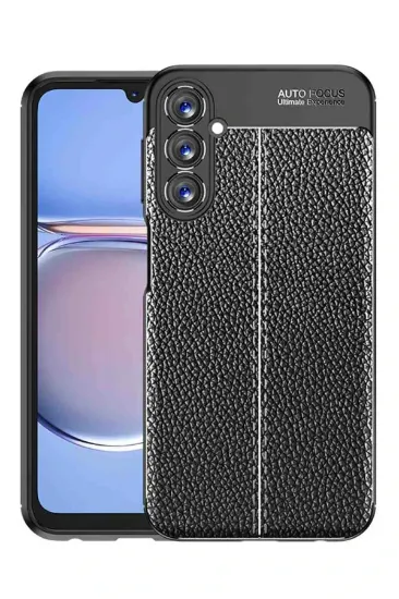 Newface Samsung Galaxy A05S Kılıf Auto Focus Kapak - Siyah resmi