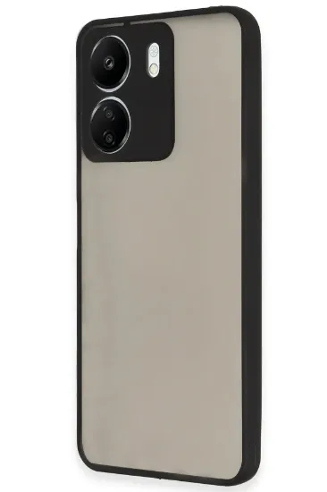 Newface Xiaomi Redmi 13C Kılıf Montreal Silikon Kapak - Siyah resmi