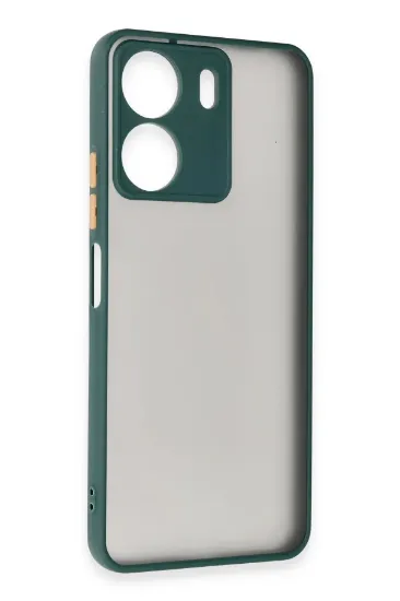 Newface Xiaomi Redmi 13C Kılıf Montreal Silikon Kapak - Yeşil resmi
