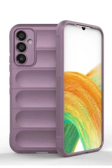 Newface Samsung Galaxy A15 4G Kılıf Optimum Silikon - Mor resmi