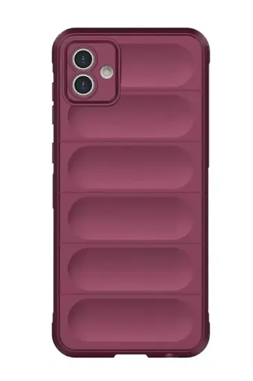 Newface Samsung Galaxy A05 Kılıf Optimum Silikon - Bordo resmi