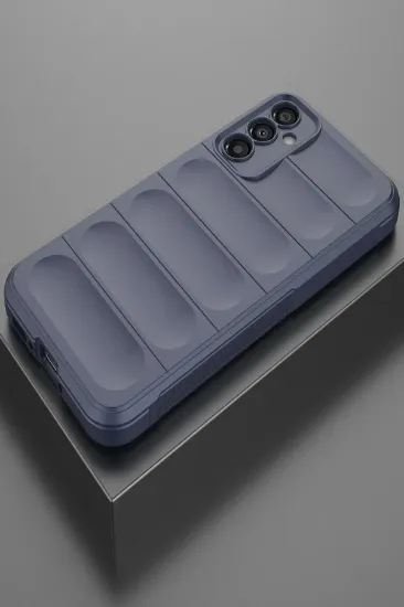 Newface Samsung Galaxy A05S Kılıf Optimum Silikon - Lacivert resmi