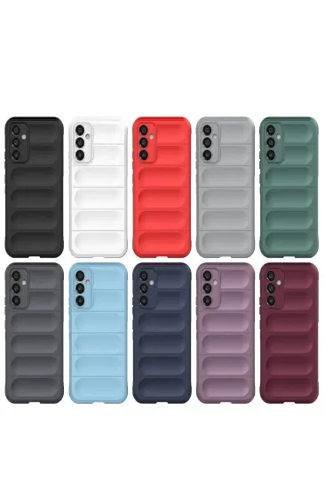 Newface Samsung Galaxy A05S Kılıf Optimum Silikon - Mor resmi
