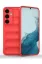 Newface Samsung Galaxy S24 Kılıf Optimum Silikon - Kırmızı resmi