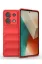 Newface Xiaomi Poco X6 Kılıf Optimum Silikon - Kırmızı resmi