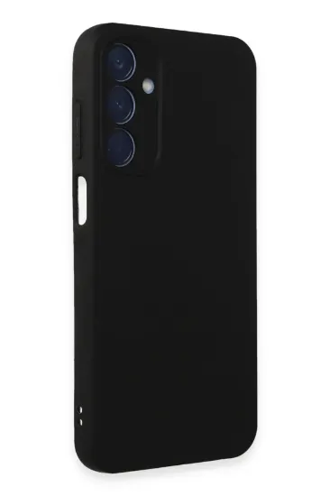 Newface Samsung Galaxy A25 5G Kılıf Nano içi Kadife Silikon - Siyah resmi